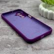 قاب گوشی Galaxy A17 سامسونگ سیلیکونی اورجینال پاک کنی درجه یک زیربسته بنفش کد 150684