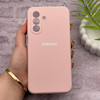 قاب گوشی Galaxy A17 سامسونگ سیلیکونی اورجینال پاک کنی درجه یک زیربسته گلبهی کد 150686