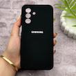 قاب گوشی Galaxy A17 سامسونگ سیلیکونی اورجینال پاک کنی درجه یک زیربسته مشکی کد 150689