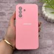 قاب گوشی Galaxy A17 سامسونگ سیلیکونی اورجینال پاک کنی درجه یک زیربسته صورتی کد 150693