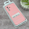 قاب گوشی Galaxy A17 سامسونگ سیلیکونی اورجینال پاک کنی درجه یک زیربسته صورتی کد 150693