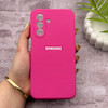 قاب گوشی Galaxy A17 سامسونگ سیلیکونی اورجینال پاک کنی درجه یک زیربسته سرخابی کد 150695