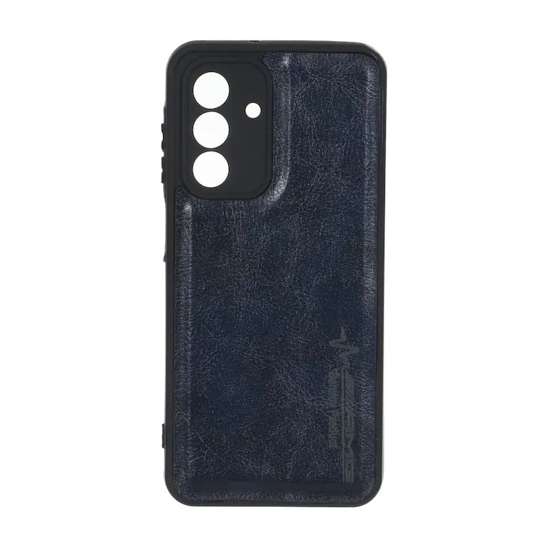 قاب گوشی Galaxy A17 - A26 سامسونگ طرح چرم AMG محافظ لنزدار سرمه ای کد 98973
