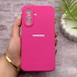 قاب گوشی Galaxy A37 سامسونگ سیلیکونی اورجینال پاک کنی درجه یک زیربسته سرخابی کد 150697
