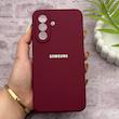 قاب گوشی Galaxy A37 سامسونگ سیلیکونی اورجینال پاک کنی درجه یک زیربسته زرشکی کد 150698
