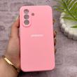 قاب گوشی Galaxy A37 سامسونگ سیلیکونی اورجینال پاک کنی درجه یک زیربسته صورتی کد 150699