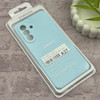 قاب گوشی Galaxy A37 سامسونگ سیلیکونی اورجینال پاک کنی درجه یک زیربسته آبی کد 150702