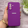 قاب گوشی Galaxy A37 سامسونگ سیلیکونی اورجینال پاک کنی درجه یک زیربسته بنفش کد 150703