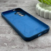 قاب گوشی Galaxy A37 سامسونگ سیلیکونی اورجینال پاک کنی درجه یک زیربسته آبی تیره کد 150708
