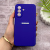قاب گوشی Galaxy A37 سامسونگ سیلیکونی اورجینال پاک کنی درجه یک زیربسته بنفش تیره کد 150709