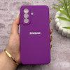 قاب گوشی Galaxy A57 سامسونگ سیلیکونی اورجینال پاک کنی درجه یک زیربسته بنفش کد 150715