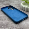قاب گوشی Galaxy A57 سامسونگ سیلیکونی اورجینال پاک کنی درجه یک زیربسته آبی تیره کد 150716