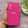 قاب گوشی Galaxy A57 سامسونگ سیلیکونی اورجینال پاک کنی درجه یک زیربسته سرخابی کد 150717