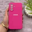 قاب گوشی Galaxy A57 سامسونگ سیلیکونی اورجینال پاک کنی درجه یک زیربسته سرخابی کد 150717