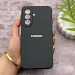 قاب گوشی Galaxy A57 سامسونگ سیلیکونی اورجینال پاک کنی درجه یک زیربسته خاکستری کد 150718