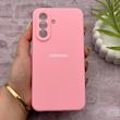 قاب گوشی Galaxy A57 سامسونگ سیلیکونی اورجینال پاک کنی درجه یک زیربسته صورتی کد 150721