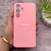 قاب گوشی Galaxy S25 FE سامسونگ سیلیکونی اورجینال پاک کنی درجه یک زیربسته صورتی کد 150733