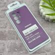 قاب گوشی Galaxy S26 Ultra سامسونگ سیلیکونی اورجینال پاک کنی درجه یک زیربسته بنفش کد 150747