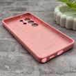 قاب گوشی Galaxy S26 Ultra سامسونگ سیلیکونی اورجینال پاک کنی درجه یک زیربسته صورتی کد 150751
