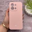 قاب گوشی Redmi 15C - Poco C85 شیائومی سیلیکونی اورجینال پاک کنی درجه یک زیربسته گلبهی کد 150753