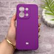 قاب گوشی Redmi 15C - Poco C85 شیائومی سیلیکونی اورجینال پاک کنی درجه یک زیربسته بنفش کد 150754