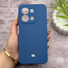 قاب گوشی Redmi 15C - Poco C85 شیائومی سیلیکونی اورجینال پاک کنی درجه یک زیربسته آبی تیره کد 150755
