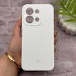 قاب گوشی Redmi 15C - Poco C85 شیائومی سیلیکونی اورجینال پاک کنی درجه یک زیربسته سفید کد 150762