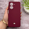 قاب گوشی Redmi A5 - Poco C71 شیائومی سیلیکونی اورجینال پاک کنی درجه یک زیربسته زرشکی کد 150767