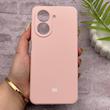 قاب گوشی Redmi A5 - Poco C71 شیائومی سیلیکونی اورجینال پاک کنی درجه یک زیربسته گلبهی کد 150768