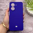 قاب گوشی Redmi A5 - Poco C71 شیائومی سیلیکونی اورجینال پاک کنی درجه یک زیربسته بنفش تیره کد 150773