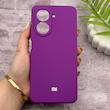 قاب گوشی Redmi A5 - Poco C71 شیائومی سیلیکونی اورجینال پاک کنی درجه یک زیربسته بنفش کد 150778
