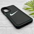 قاب گوشی Galaxy A15 سامسونگ سیلیکونی طرح نایکی NIKE پافر PC زیر بسته محافظ لنز دار کد 155003