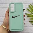 قاب گوشی Galaxy A25 سامسونگ سیلیکونی طرح نایکی NIKE پافر PC زیر بسته محافظ لنز دار کد 155005