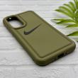 قاب گوشی Galaxy A35 سامسونگ سیلیکونی طرح نایکی NIKE پافر PC زیر بسته محافظ لنز دار کد 155007
