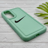 قاب گوشی Galaxy A35 سامسونگ سیلیکونی طرح نایکی NIKE پافر PC زیر بسته محافظ لنز دار کد 155008