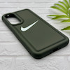 قاب گوشی Galaxy A35 سامسونگ سیلیکونی طرح نایکی NIKE پافر PC زیر بسته محافظ لنز دار کد 155009