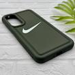 قاب گوشی Galaxy A35 سامسونگ سیلیکونی طرح نایکی NIKE پافر PC زیر بسته محافظ لنز دار کد 155009
