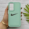 قاب گوشی Galaxy A54 سامسونگ سیلیکونی طرح نایکی NIKE پافر PC زیر بسته محافظ لنز دار کد 155010