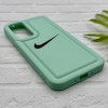 قاب گوشی Galaxy A54 سامسونگ سیلیکونی طرح نایکی NIKE پافر PC زیر بسته محافظ لنز دار کد 155010