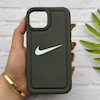 قاب گوشی iPhone 13 - iPhone 14 آیفون سیلیکونی طرح نایکی NIKE پافر PC زیر بسته محافظ لنز دار کد 155022