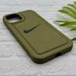 قاب گوشی iPhone 13 - iPhone 14 آیفون سیلیکونی طرح نایکی NIKE پافر PC زیر بسته محافظ لنز دار کد 155023