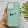 قاب گوشی iPhone 13 Pro Max آیفون سیلیکونی طرح نایکی NIKE پافر PC زیر بسته محافظ لنز دار کد 155025
