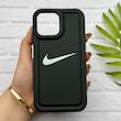 قاب گوشی iPhone 13 Pro Max آیفون سیلیکونی طرح نایکی NIKE پافر PC زیر بسته محافظ لنز دار کد 155026