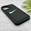 قاب گوشی iPhone 13 Pro Max آیفون سیلیکونی طرح نایکی NIKE پافر PC زیر بسته محافظ لنز دار کد 155026