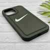 قاب گوشی iPhone 13 Pro Max آیفون سیلیکونی طرح نایکی NIKE پافر PC زیر بسته محافظ لنز دار کد 155027