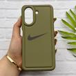 قاب گوشی Redmi 13C - Poco C65 شیائومی سیلیکونی طرح نایکی NIKE پافر PC زیر بسته محافظ لنز دار کد 155036