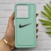 قاب گوشی Redmi Note 13 Pro 5G - Poco X6 شیائومی سیلیکونی طرح نایکی NIKE پافر PC زیر بسته محافظ لنز دار کد 155044