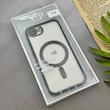 قاب گوشی iPhone 16E آیفون اورجینال الکتروپلیتینگ مگ سیف دار ژله ای شفاف اورجینال یونیک کیس VIP Case محافظ لنز دار مشکی کد 155051