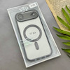 قاب گوشی iPhone 17 Air آیفون اورجینال الکتروپلیتینگ مگ سیف دار ژله ای شفاف اورجینال یونیک کیس VIP Case محافظ لنز دار مشکی کد 155054
