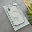 قاب گوشی iPhone X - XS آیفون اورجینال الکتروپلیتینگ مگ سیف دار ژله ای شفاف اورجینال یونیک کیس VIP Case محافظ لنز دار نقره ای کد 155056